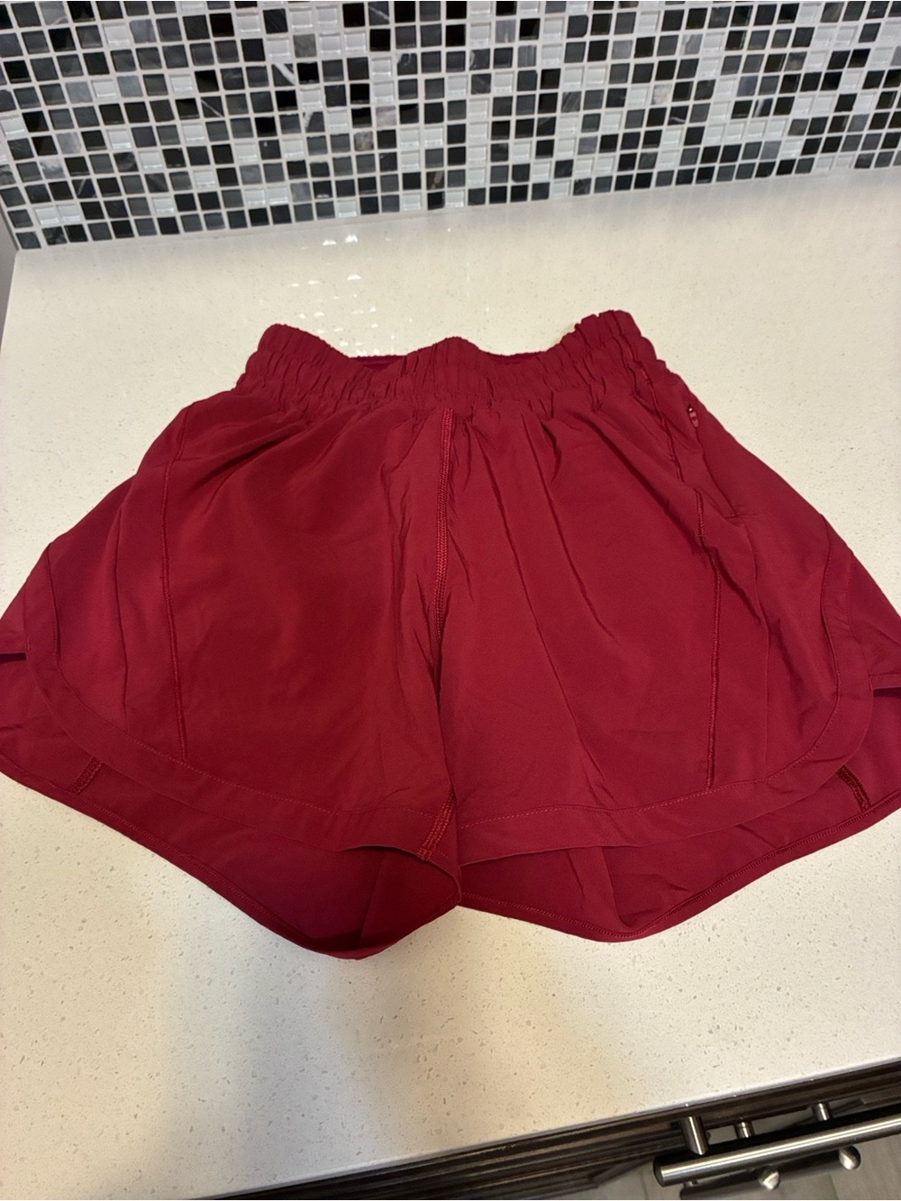 lululemon athletica Women's Raspberry Rave Track That Shorts - Picture 5 of 5